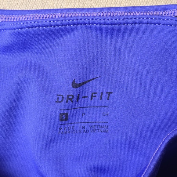 Nike Dri-FIT Women's Blue Compression Shorts Size S Performance Activewear - Picture 3 of 13